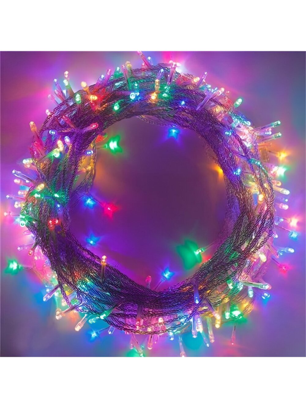 Christmas String Lights Decoration, 105 Ft 320 LEDs 8 Modes Memory Function